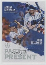 2018 Panini Diamond Kings Past and Present Adrian Gonzalez Cody Bellinger fm0