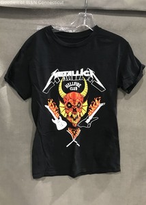 Stranger Things Hellfire Club Graphic T-Shirt Black Sz S