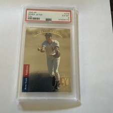 Upper Deck SP Foil Rookie Derek Jeter New York Yankees #279 PSA 6 1993