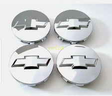 4pcs Chrome Chevy Silverado 1500 Tahoe Suburban 2014-2020 Center Caps 4pcs Chrome Chevy Silverado 1500 Tahoe Suburban 2014-2020 Center Caps
