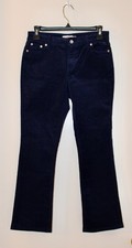NWT Vineyard Vines Big Girls Nautical Navy Blue Kick Flare Corduroy Pants sz 14