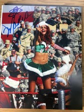 Maria Kanellis Hand-Signed 8x10 Photo - Authentic WWE Diva Autograph