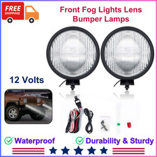 Pair Front Fog Lights Lens Bumper Fl7091 Fit For 1997-2006 Wrangler Tj Off-road Pair Front Fog Lights Lens Bumper Fl7091 Fit For 1997-2006 Wrangler Tj Off-road