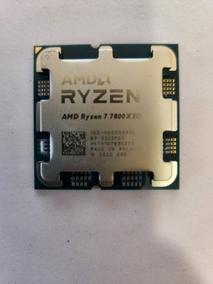 AMD Ryzen 7 7800X3D Processor (5 GHz, 8 Cores, Socket AM5) Boxed