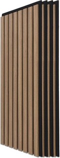 Slat Wall Panels Sound Absorbing Wood 60x30cm AU' Dark Walnut 4 PCS