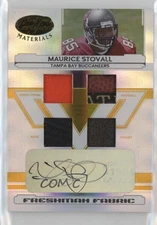 2006 Leaf Certified Materials Mirror Gold /25 Maurice Stovall #226 Rookie RC