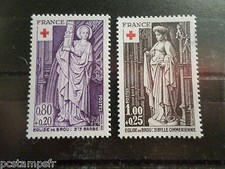 FRANCE 1976 TIMBRES YVERT 1910/1911 CROIX ROUGE neufs** MNH