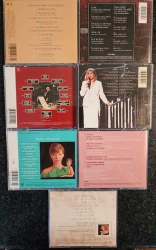 8 Barbra Streisand CDs Greatest Hits Back To Broadway Album Concert My Name Is B - Picture 2 of 6