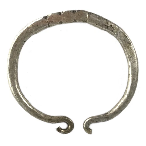 Indian Tribal Neck Ring Jewelry Hansuli Antique Banjara Torque Choker G18-137