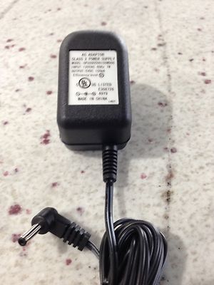 GPU280500150WD00 5V AC Adapter – Class 2 Power Supply, 150mA, 1.8m Cable – Black