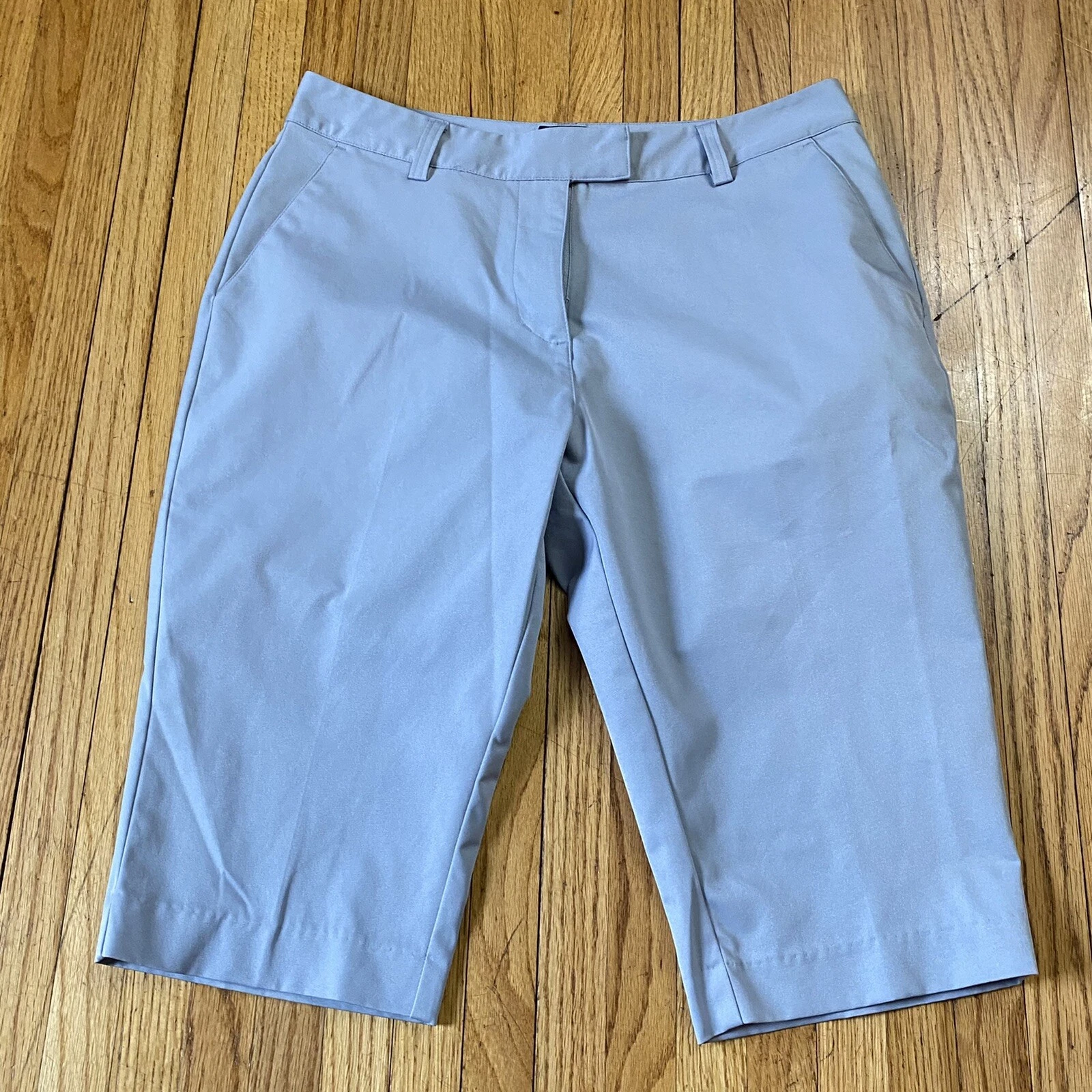 Adidas Climacool pantaloncino grigio elasticizzato donna taglia 4 13 5 in poliestere con cuciture interne