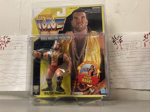 WWF Razor Ramon MOC Hasbro Series 7 WWE Figure WCW...