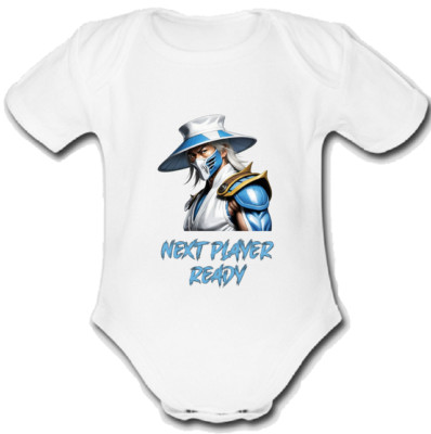 mortal @kombat@@  Babygrow Baby Vest Grow raiden gamer