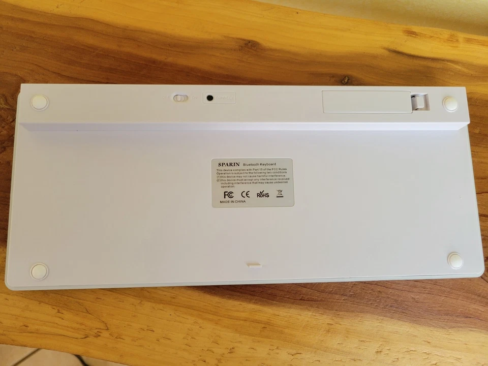 SPARIN Tablet Keyboard for Galaxy Tab A 10.1 / Tab A7, Bluetooth Keyboard - Image 4 of 4