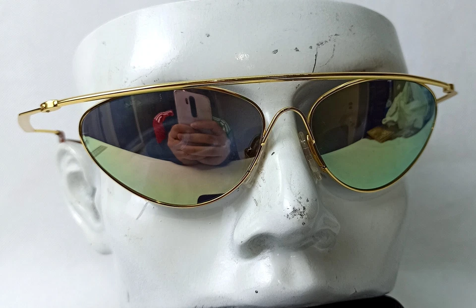 New Vintage ALPINA Sunglasses Golden West Germany H.W.A.SPORT 2525600 62-15 130 - Image 2 of 4