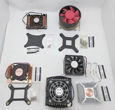 Mixed Lot 5pcs: Evercool 3pin CPU Coolers for Intel Socket 478/ Xeon 603/ LGA775