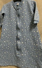 HUDSON BABY infant sleeping bag, sack blanket, blue stars XL18-24m