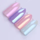 Mermaid Nail CHROME Aurora Powder Shimmer Unicorn Laser Nails Art Decoration