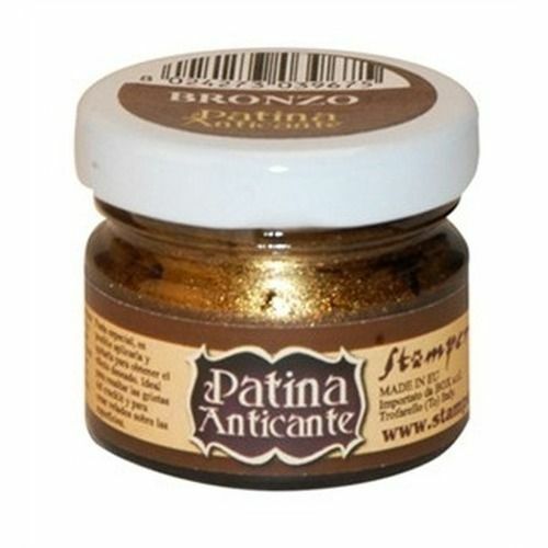 Patina Anticante colore Bronzo - Pasta decorativa by Stamperia per Cracklè