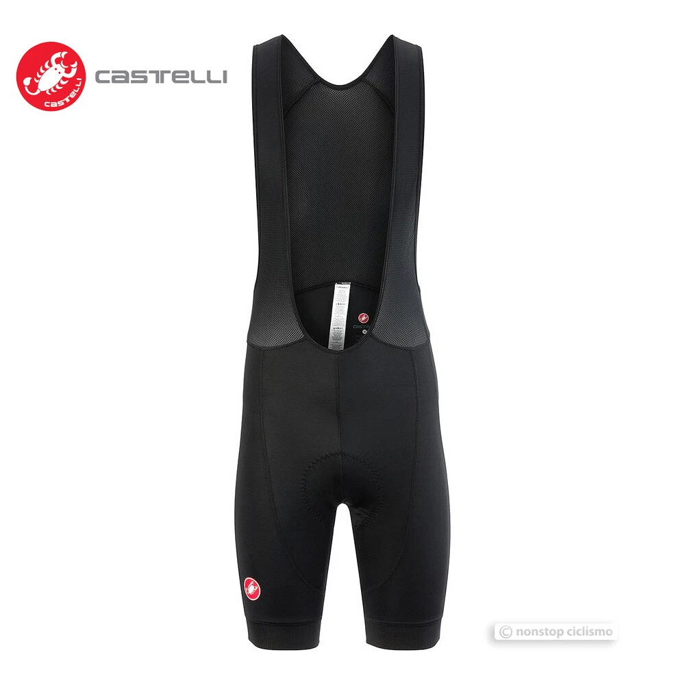 Castelli CENTO Bib Shorts Cycling Padded Bibshorts BLACK eBay