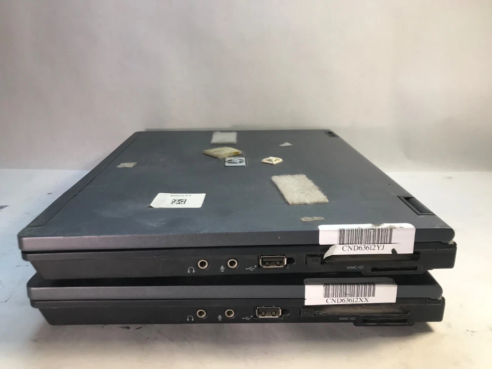 LOT OF 2- HP Compaq nc4400 12" Laptop Intel Core 2 Duo- BAD DISPLAY- MZ - Image 3 of 4