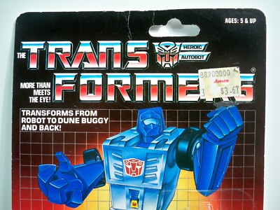 K23i05281 BEACHCOMBER MOC MINT ON SEALED CARD 1985 G1 TRANSFORMERS