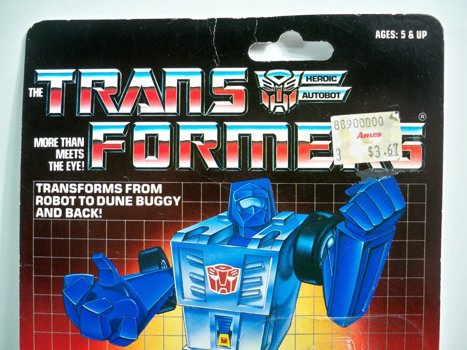 K23i05281 BEACHCOMBER MOC MINT ON SEALED CARD 1985 G1 TRANSFORMERS VINTAGE - Image 2 of 4