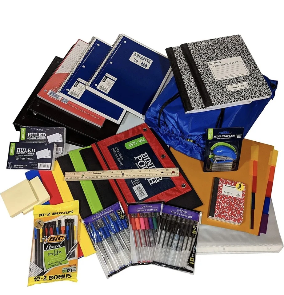 Back to School Supply Bundle Kit for Middle High School College: Over 70+ Items - Image 3 of 3