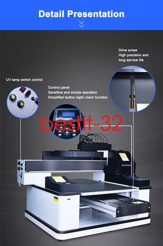 2025 A1 6090 3PCS XP600 Printhead 3D UV Flatbed Printer Varnish Printer 220v - 第 7/11 張圖片