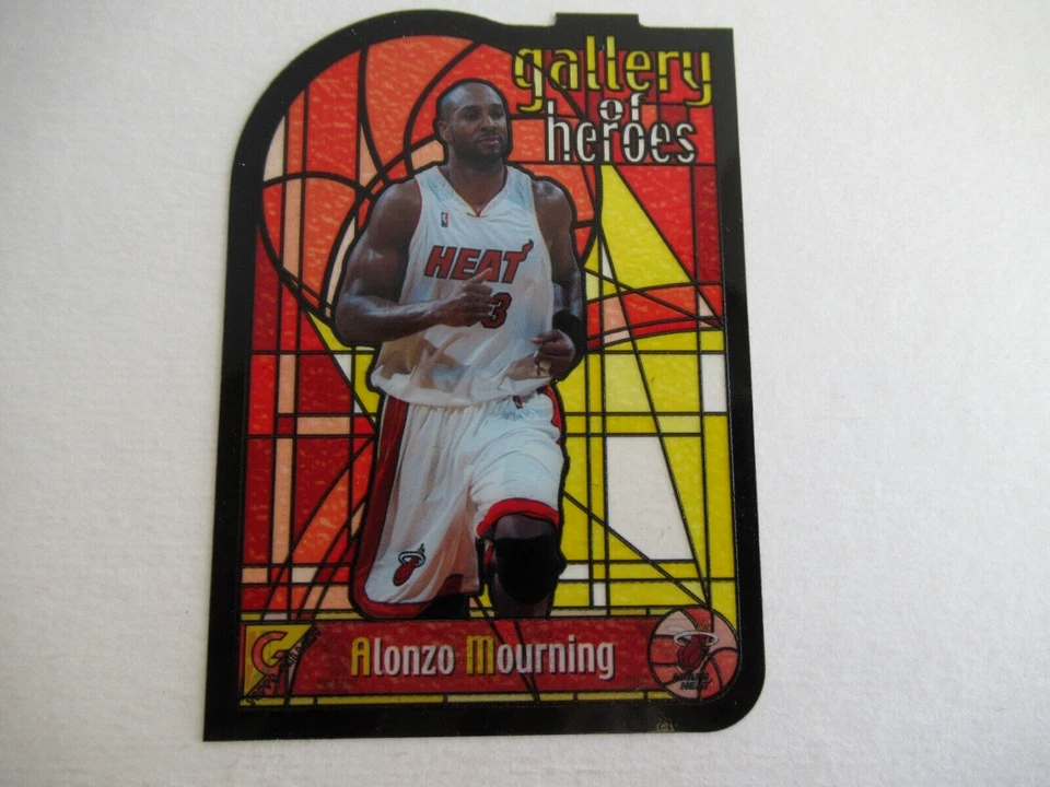 1999-00 Topps Gallery Gallery of Heroes Alonzo Mourning #GH9 HOF - Image 3 of 3