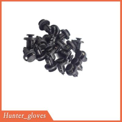 Fits For Element 50Pcs Nylon Front Bumper Push-Type Fixing Fastener 20x13x10mm