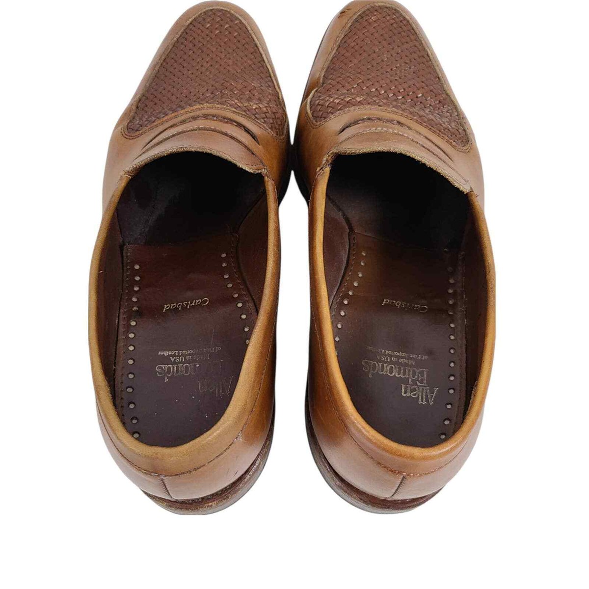 Allen Edmonds Carlsbad Penny Loafer 6622 Walnut Brown Men 9D