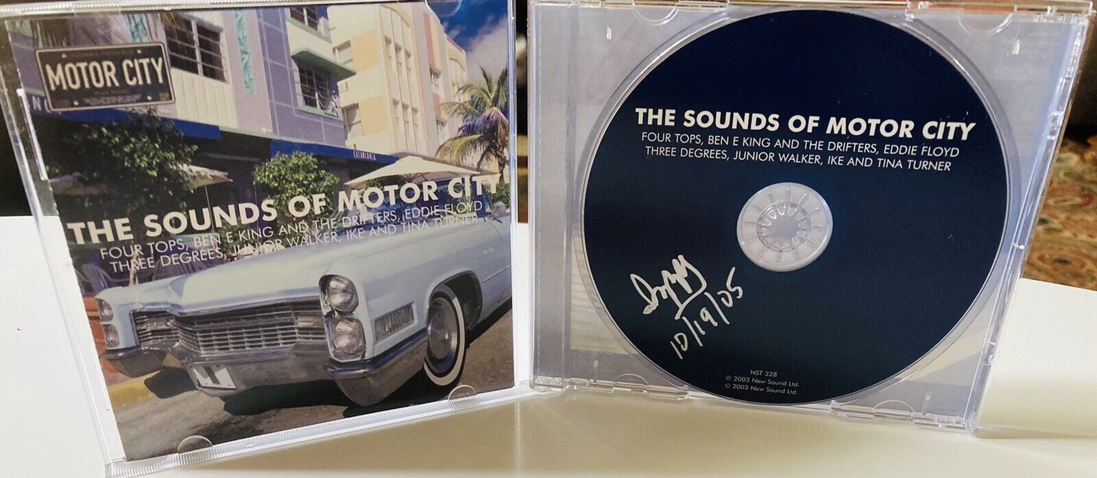 The Sounds Of Motor City (CD, 2004) Four Tops Temptations