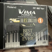 Roland VIMA Tunes - The Best Songs Ever Vol 1 (VIMA CD) MIDI