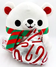 Snackles Frances Hershey Kisses 14" Plush Stuffed Polar Bear ZURU