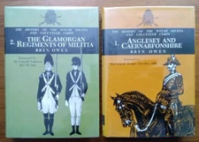 2 Vol History of the Welsh Militia Corps ~Anglesey Glamorgan History Photos OWEN
