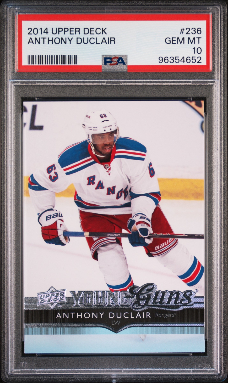 2014 Upper Deck Young Guns #236 Anthony Duclair PSA 10