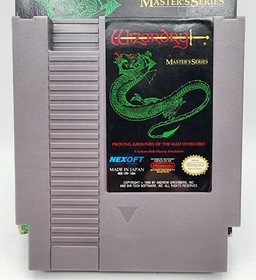 NES Wizardry: Proving Grounds of the Mad Overlord *Missing Manual* Cart & Box