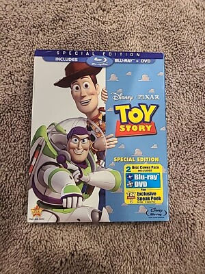 Toy Story Blu-ray (2012) Disney Pixar *Special Edition* Blu-Ray