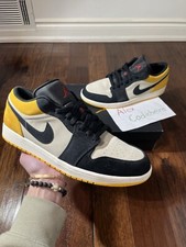 Size 13 - Air Jordan 1 Low Sail University Gold 553558-127  FREE SHIPPING  