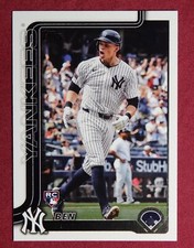 2025 Topps #337 Ben Rice RC New York Yankees