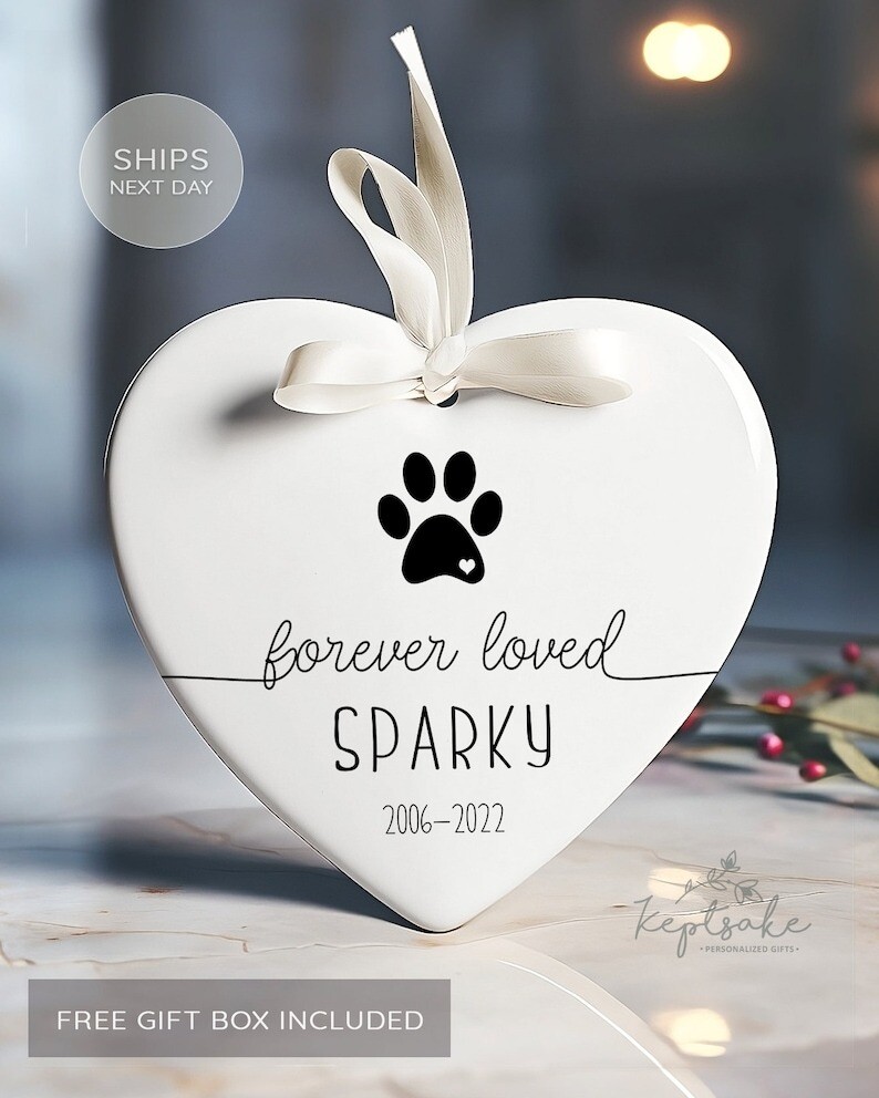 Personalized Dog Christmas Ornament - Personalized Cat Ornament - Custom Dog ...