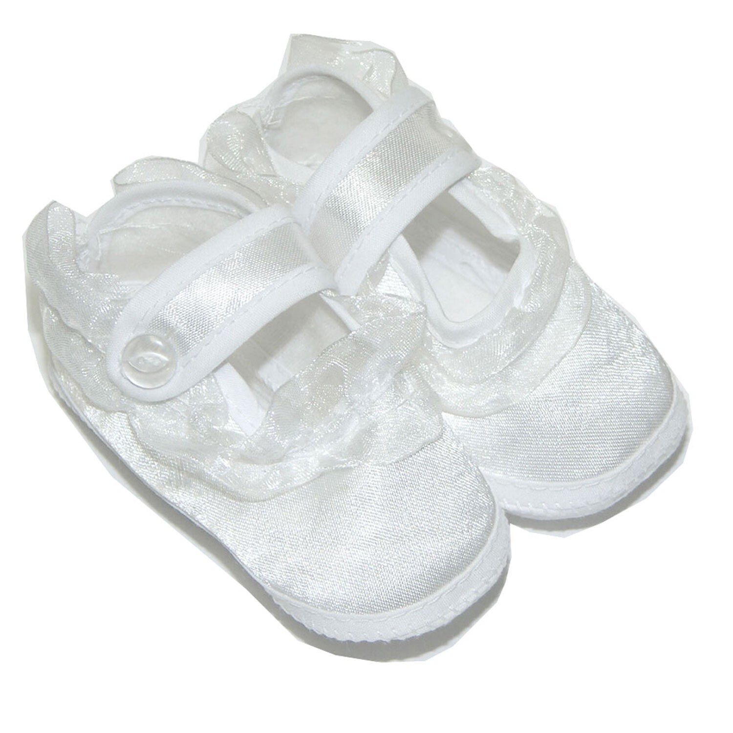 Laces White Size 0-6 Months New In Box