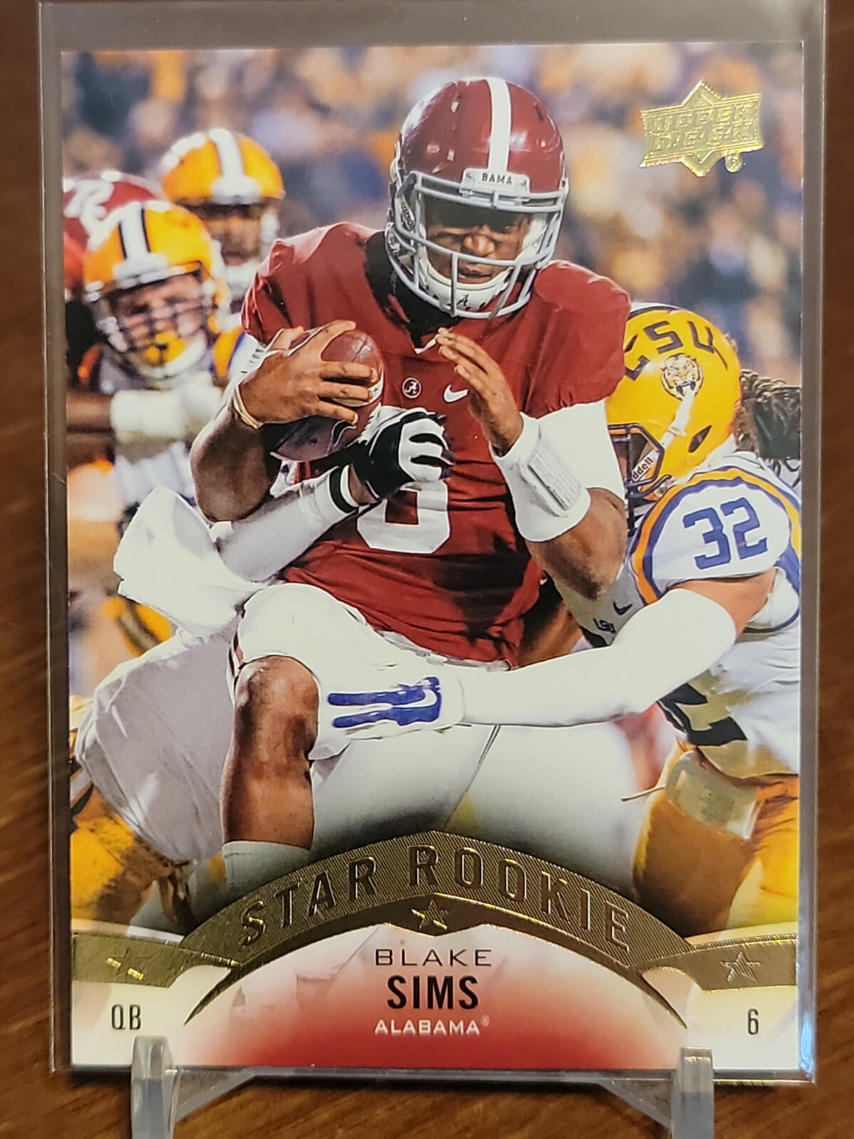 Blake Sims 2015 Upper Deck #119 Alabama Crimson Tide