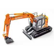 Hitachi Miniature Excavator 1/50 scale No.ZX135US-7 Model Body Yellow