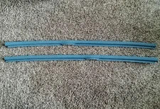 1980-1982 Nissan Sunny Datsun 210 (B310) Coupe Headliner Trim Pair OEM Blue