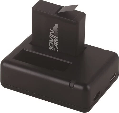 Batterie + Chargeur USB C pour GoPro Hero 5,6,7,8, 1500mAh AHDBT-501 Gopro NEUF - Photo 1/1