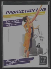 2010-11 Donruss Production Line Stats Materials /399 Pau Gasol LAKERS