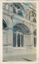 Lisbon Cathedral Cloisters Portugal in 1935 4.5 x 2.7 inches original photo p4