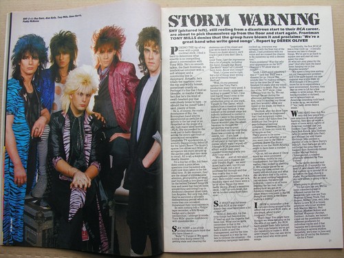 KERRANG 119 May 1 1986 Dio Dire Straits Strangeways Shy Tony Mills Bon Jovi ACDC - Picture 5 of 10